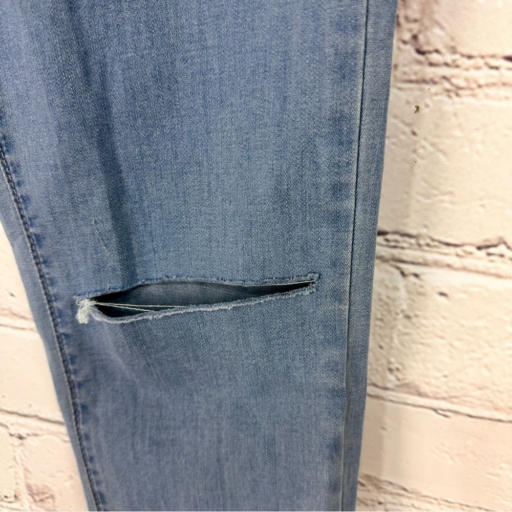 PacSun bullhead Jean super high rise skinniest denim jean NWT size 28 distressed - Picture 6 of 14